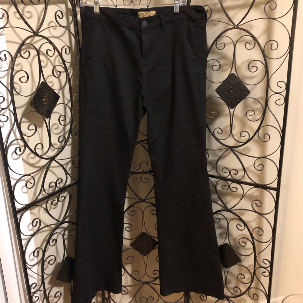 Dear John Black Denim Flare Trouser Size 30